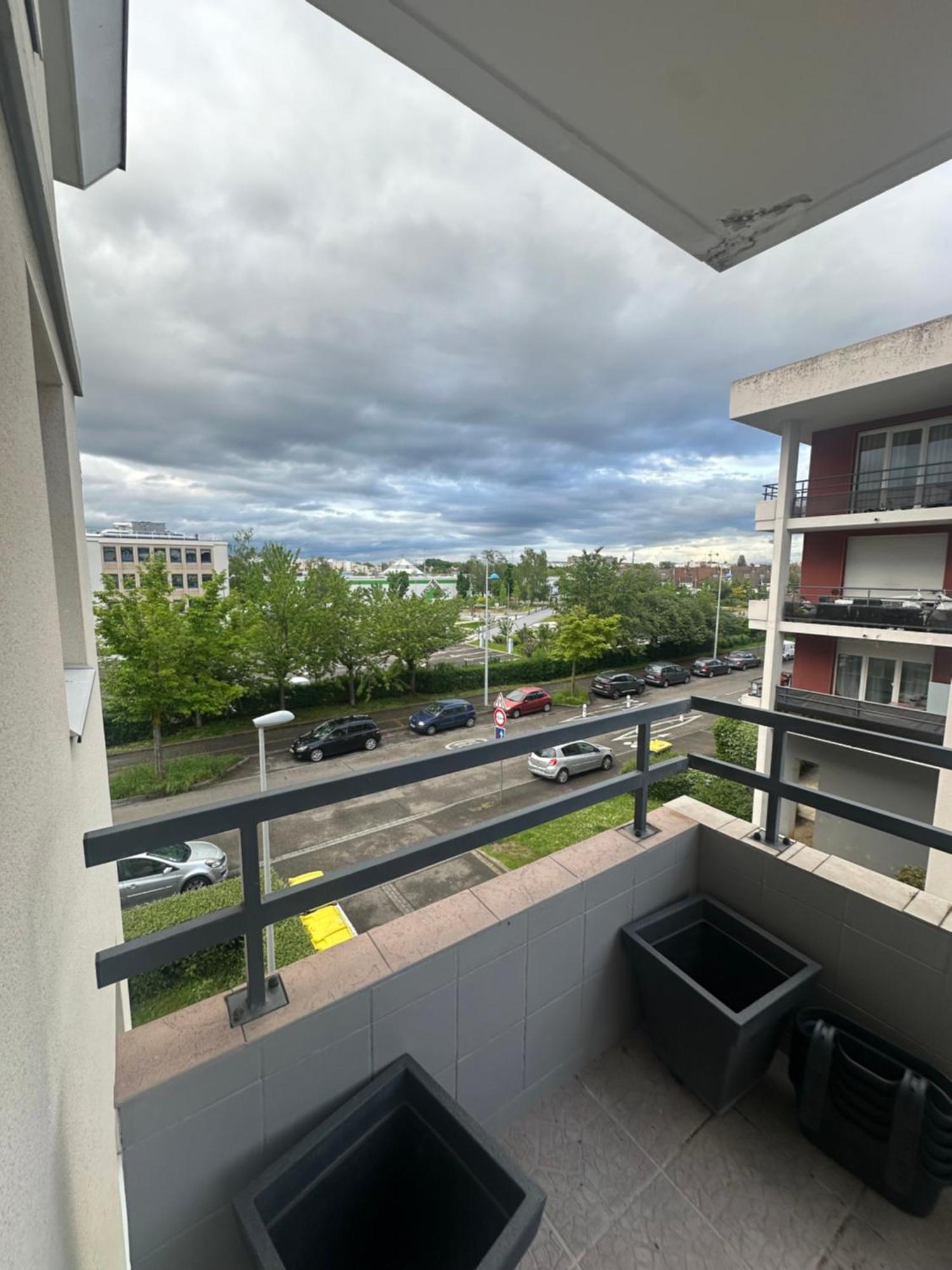 Tres Beau Trois Pieces Avec Vue Degagee Apartment สตราสบูร์ก ภายนอก รูปภาพ